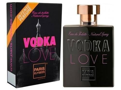 Vodka Love Paris Elysees Perfume Feminino de 100 Ml