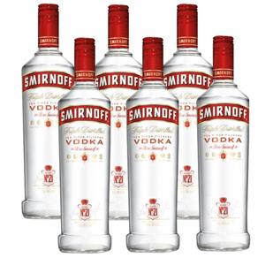 Vodka Smirnoff 998ml 06 Unidades