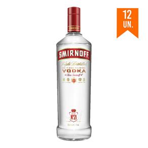 Vodka Smirnoff 998ml com 12 Unidades