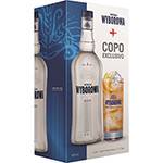 Vodka Wyborowa 1000 Ml - Kit com Garrafa + Copo