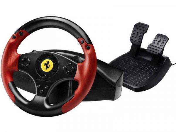 Tudo sobre 'Volante com Pedais Ferrari Racing Red Legend - para PS3 e PC - Thrustmaster'