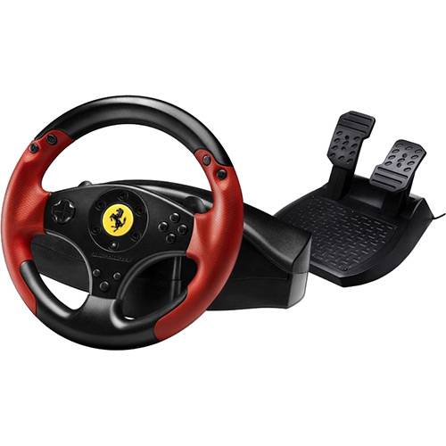 Volante Ferrari Racing - Edição Red Legend - PS3/PC -Thrustmaster