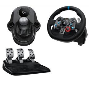 Volante Gamer G29 com Câmbio Driving Force Shifter - PS4 PS3 e PC - Logitech