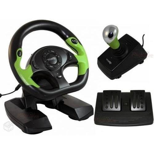 Volante para Xbox 360 e Pc com Pedal e Cambio