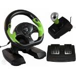 Volante para Xbox 360 e Pc com Pedal e Cambio