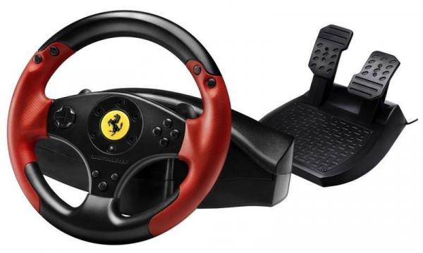 Volante Thrustmaster Ferrari Racing Edição Red Legend para PS3 e PC