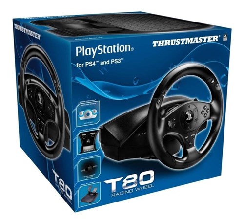 Volante Thrustmaster T80 Racing Wheel Ps3/Ps4