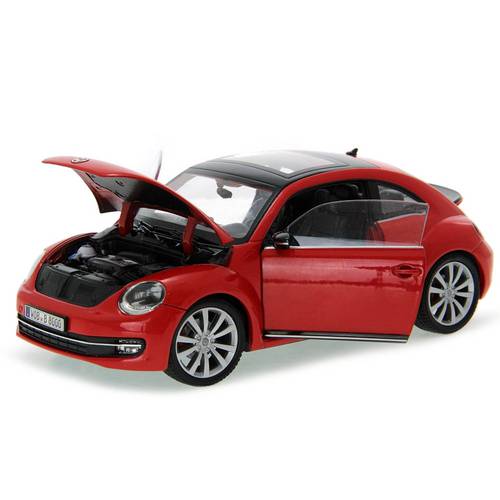 Tudo sobre 'Volkswagen The Beetle 1:24 Welly Vermelho'