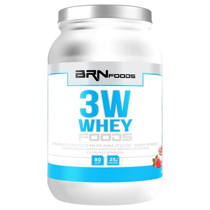 3W Whey BR Nutrition Foods - 900g