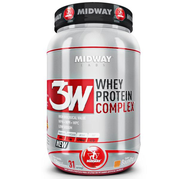 3W Whey Protein Complex 930gr - Midway