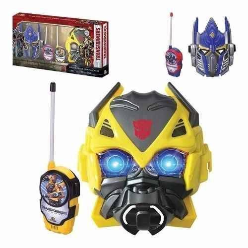 Walkie Talkie Radio Brinquedo Transformers C Mascara
