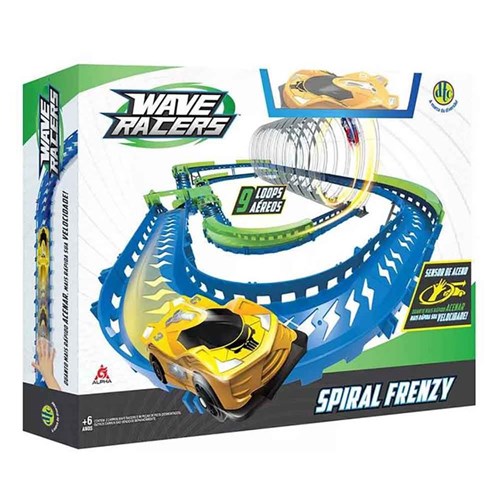 Wave Racers Pista Spiral Frenzy