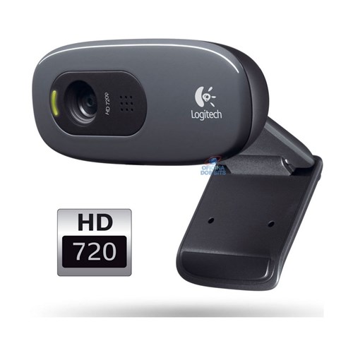 Web Câmera Logitech C270 3.0Mpixel - Videochamadas em Hd 720P - com Microfone - 960-000694
