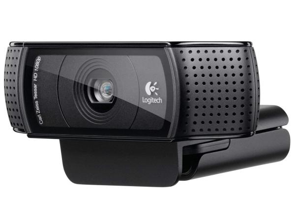 Tudo sobre 'Webcam 15MP Full HD 1080p com Foco Automático - Lente Óptica Carl Zeiss - Logitech C920'