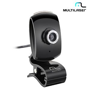 Webcam 16MP Facelook com Microfone Embutido Preta WC046 ? Multilaser