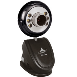 Webcam 5.0MP 6 LEDs C/ Sensor de Luminosidade e Microfone - Clone