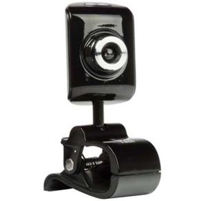 Webcam C3 Tech WB2103-P 30MP com Microfone Embutido e Botão Snapshot - Preto/Prata