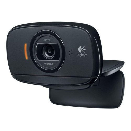 Webcam C525 HD 720p Rotação 360º com Microfone Logitech