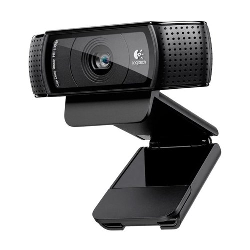 Webcam Full Hd C920 1080P 15Mp Logitech com Foco Autom Tico e Som Stereo