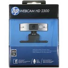 Webcam Hp HD 2300 720P 360° Videochamadas.