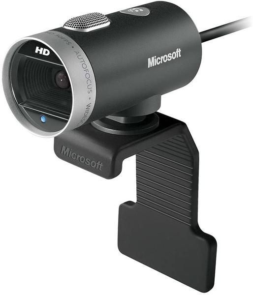 Webcam Microsoft LifeCam Cinema Usb Preta H5D-00013 - Microsoft