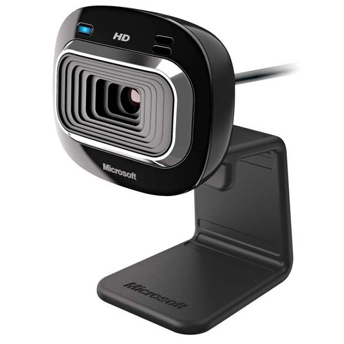 WebCam Microsoft Lifecam HD-3000 USB 720p Preta T3H-00011