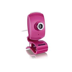 Webcam Multilaser Plugplay Pink Piano 16mPixel