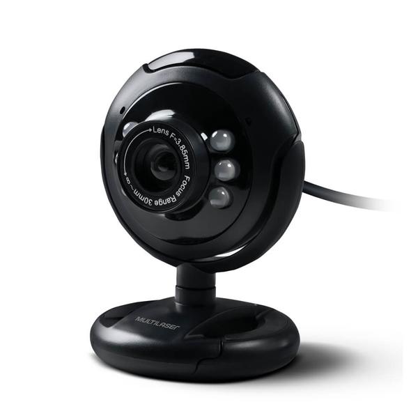 Webcam Multilaser Wc045 16mp Preta