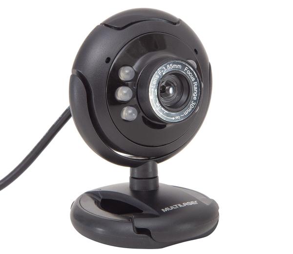 Webcam Multilaser Wc045 Preto