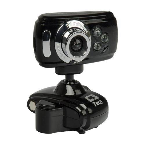 Webcam Preto C3tech Wb2105-P