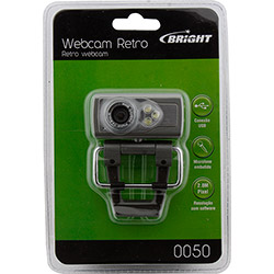 WebCam Retro Bright 2.0 com Microfone