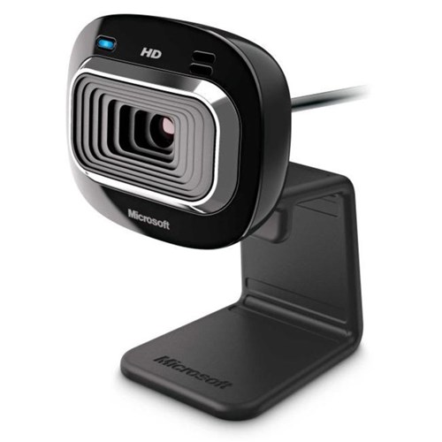 Webcam - Usb 2.0 - Microsoft Lifecam Hd-3000 - Preta - T3h-00011 / 1492 Microsoft