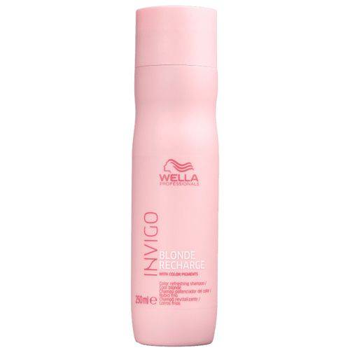 Wella Professionals Invigo Blonde Recharge Shampoo Anti-amarelamento 250ml