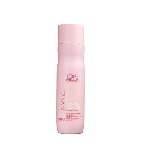 Wella Professionals Invigo Blonde Recharge - Shampoo Desamarelador 250ml - G