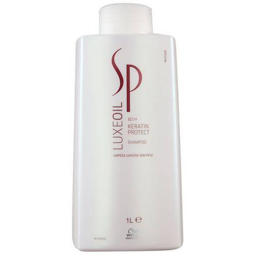 Wella Sp Luxe Oil Keratin Protect Shampoo 1000ml - Fab Wella Cosméticos