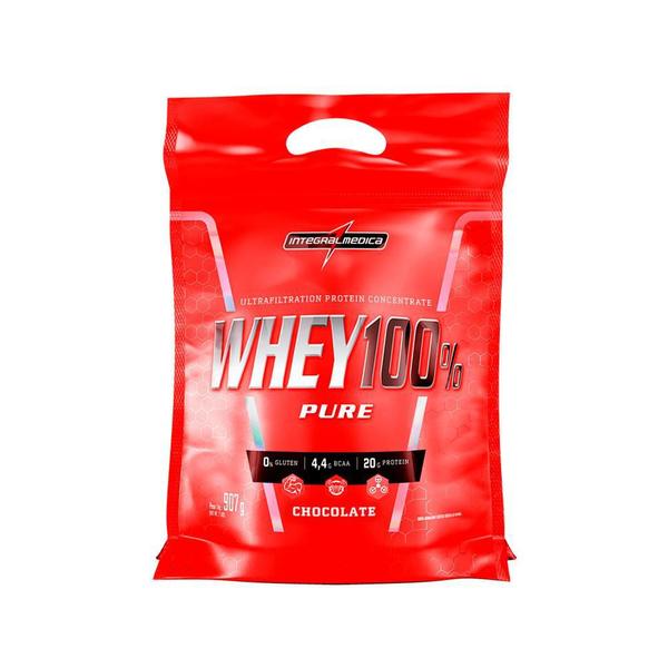 Whey 100% Pure 907g Pouch Integralmedica
