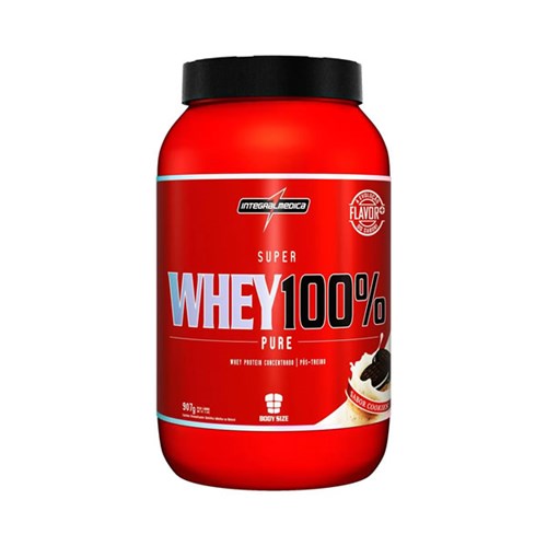 Whey 100% Pure Pote 907g - Integralmedica - 7898939077130