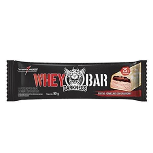 Whey Bar Darkness - 1 Unidade 90g Frutas Vermelhas/Blueberry - Integralmédica - Integralmedica