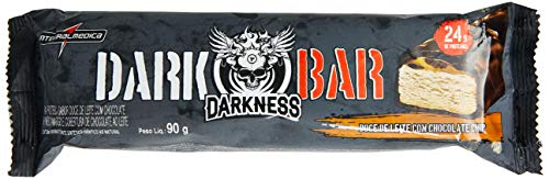 Whey Bar Darkness Doce de Leite com Chocolate Chip, Integralmedica, 1 Unidade 90g
