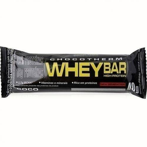 Whey Bar High Protein, Coco 40g - Probiótica