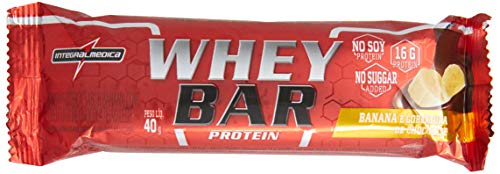 Whey Bar Protein - 1 Unidade de 40g Banana - Integralmédica, IntegralMedica