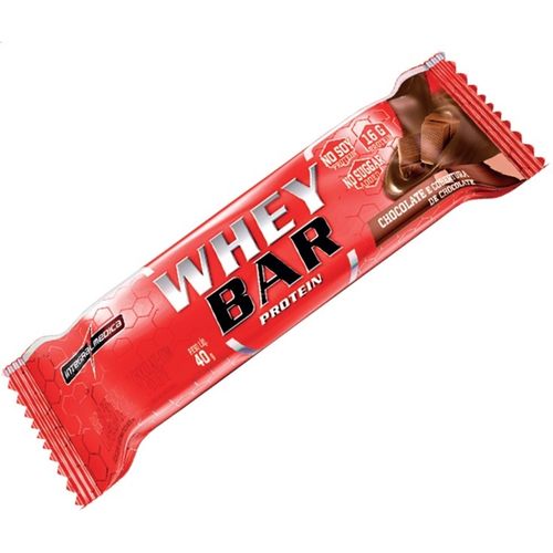 Whey Bar Protein 24 Unidades 40g - Chocolate - Integralmedica