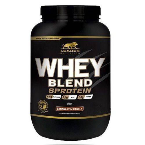 Tudo sobre 'Whey Blend 8 Protein 900g Leader Nutrition'
