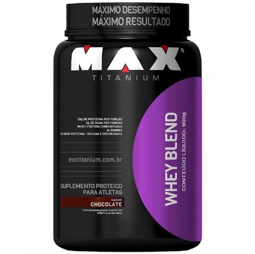 Whey Blend 900G Chocolate - Max Titanium