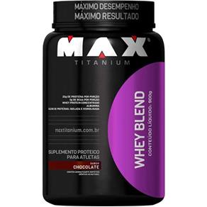 Whey Blend - 900g - Max Titanium - CHOCOLATE