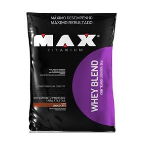 Whey Blend 2Kg Max Titanium Chocolate - Proteina