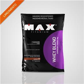Whey Blend - Max Titanium - 2kg - Chocolate