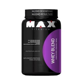 Whey Blend Max Titanium - Chocolate - 900 G
