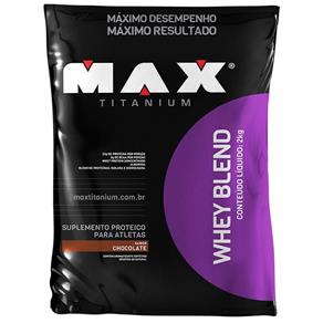 Whey Blend Refil 2 Kg Max Titanium - CHOCOLATE
