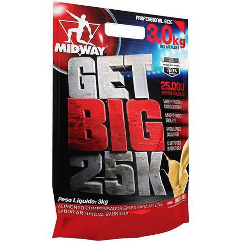 Whey Get Big 3 Kg - Midway - Midway